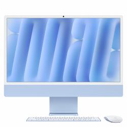 Apple iMac Apple M M4 59,7 cm [23.5] 4480 x 2520 Pixel PC All-in-one 16 GB 256 GB SSD macOS Sequoia Wi-Fi 6E [802.11ax] Blu (24 INCH IMAC M4 8C CPU 8C GPU - 16GB 256SSD BLUE) - Versione UK