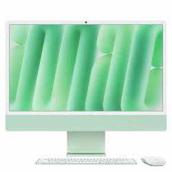 Apple iMac 24Retina Display 4,5K, Chip M4 con CPU 8â€‘core, GPU 8â€‘core, 16GB, 256GB SSD, Verde (Apple iMac with 4.5K Retina display - All-in-one M4 fino a - RAM 16 GB - SSD 256 GB - Apple M4 8-core - IEEE 802.11ax [Wi-Fi 6E], Bluetooth 5.3 - macOS Sequoia 15.0 -monitor: LED 24 4480 x 2520 [4.5K] - tastiera: italiana - verde)