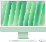 APPLE iMac Z1EN 59,62cm 23,5Zoll Standardglas M4 10C CPU/10C GPU/16C N.E. 16GB 512GB SSD Gbit Eth MM NumKey TID DE Grün (Z1EN-MWV03D/A-07FTMX)