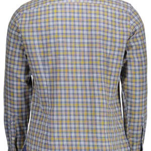 U.S. POLO CAMICIA MANICHE LUNGHE UOMO BLU