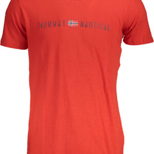 NORWAY 1963 T-SHIRT MANICHE CORTE UOMO ROSSO