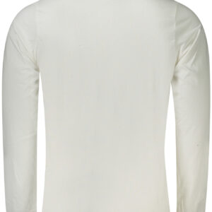 NORWAY 1963 POLO MANICHE LUNGHE UOMO BIANCO