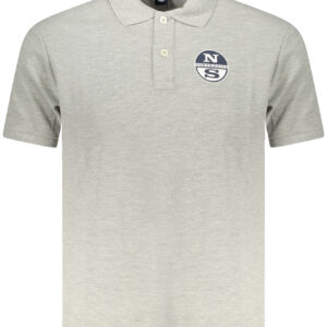 NORTH SAILS POLO MANICHE CORTE UOMO GRIGIO