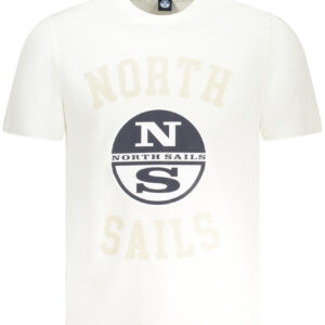 NORTH SAILS T-SHIRT MANICHE CORTE UOMO BIANCO