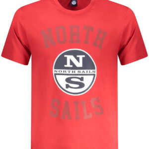 NORTH SAILS T-SHIRT MANICHE CORTE UOMO ROSSO