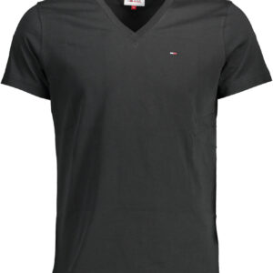 TOMMY HILFIGER T-SHIRT MANICHE CORTE UOMO NERO