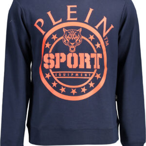 PLEIN SPORT FELPA SENZA ZIP UOMO BLU
