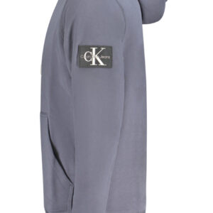 CALVIN KLEIN FELPA SENZA ZIP UOMO BLU