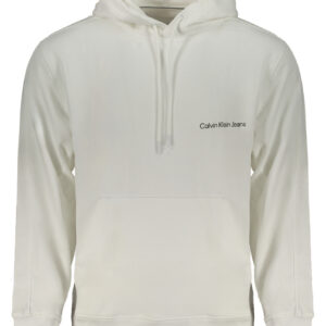CALVIN KLEIN FELPA SENZA ZIP UOMO BIANCO