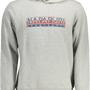 NAPAPIJRI FELPA SENZA ZIP UOMO GRIGIO