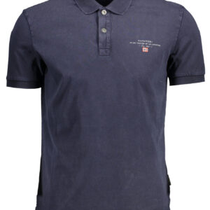 NAPAPIJRI POLO MANICHE CORTE UOMO BLU