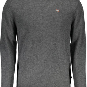 NAPAPIJRI MAGLIONE UOMO GRIGIO