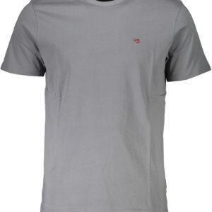 NAPAPIJRI T-SHIRT MANICHE CORTE UOMO GRIGIO