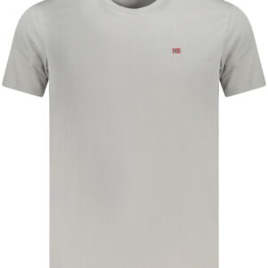 NAPAPIJRI T-SHIRT MANICHE CORTE UOMO GRIGIO