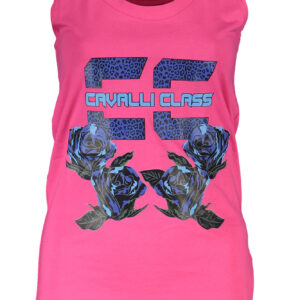 CAVALLI CLASS CANOTTA DONNA ROSA