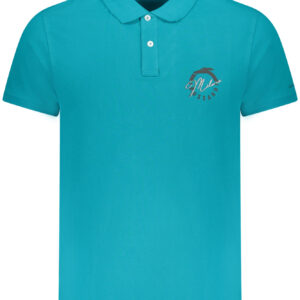 TRUSSARDI POLO MANICHE CORTE UOMO AZZURRO