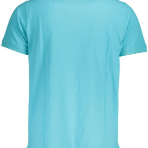 NORWAY 1963 POLO MANICHE CORTE UOMO AZZURRO