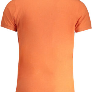 NORWAY 1963 POLO MANICHE CORTE UOMO ARANCIO