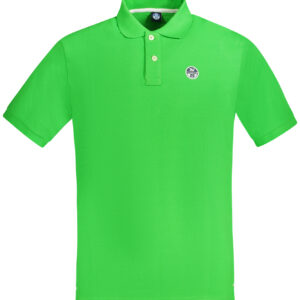 NORTH SAILS POLO MANICHE CORTE UOMO VERDE
