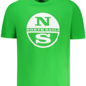 NORTH SAILS T-SHIRT MANICHE CORTE UOMO VERDE