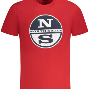 NORTH SAILS T-SHIRT MANICHE CORTE UOMO ROSSO