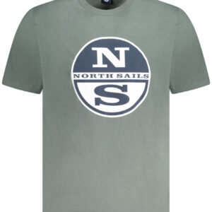 NORTH SAILS T-SHIRT MANICHE CORTE UOMO VERDE