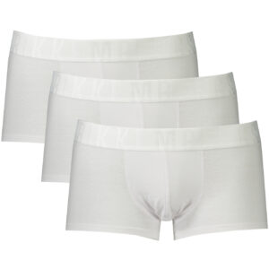 BIKKEMBERGS BOXER UOMO BIANCO