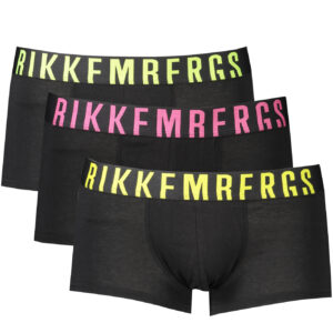 BIKKEMBERGS BOXER UOMO NERO