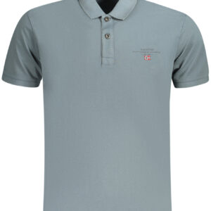NAPAPIJRI POLO MANICHE CORTE UOMO GRIGIO