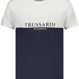 TRUSSARDI T-SHIRT MANICHE CORTE UOMO BIANCO