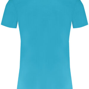 TRUSSARDI T-SHIRT MANICHE CORTE UOMO AZZURRO