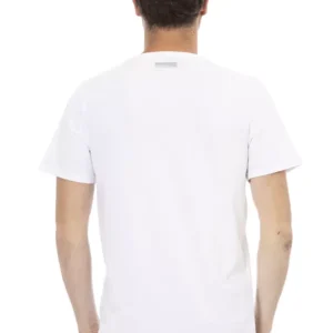 White Cotton Men's T-Shirt