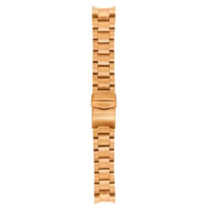 Rose Gold Steel Watch