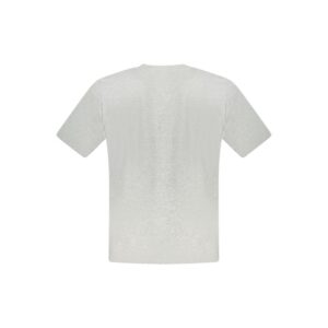 Gray Cotton Men T-Shirt