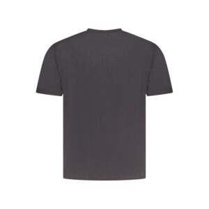 Black Cotton Men T-Shirt