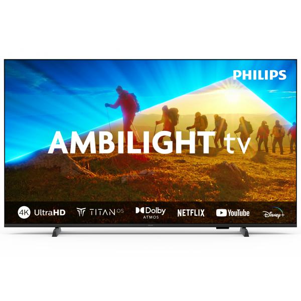 TV PHILIPS LED 55'' SMART TV 55PUS8009/12 UHD 4K AMBILIGHT 3HDMI 2USB Wi-Fi DVB-T/T2/T2-HD/C/S/S2