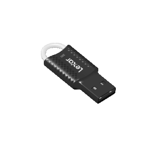 Lexar JumpDrive V40 Unita' Flash Usb 32Gb Usb Tipo A 2.0 Nero-Bianco