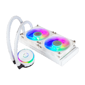 Cooler Master MLY-D24M-A23PZ-RW Dissipatore MasterLiquid Pl240 Flux White Edition Argb Liquid Cooler Dissipatore