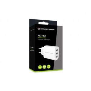 Conceptronic ALTHEA13W Caricabatterie per Dispositivi Mobili Universale Bianco Ac Interno