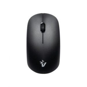 VulTech MW-09N Mouse Wireless 1600dpi Nero Silenzioso Batteria Integrata Ricaricabile Attacco Type C