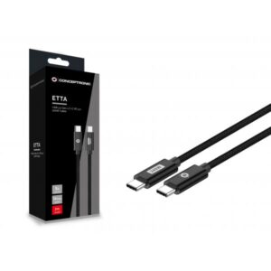 Conceptronic ETTA03B12 Cavo Usb Usb 2.0 1.2mt Usb C Nero