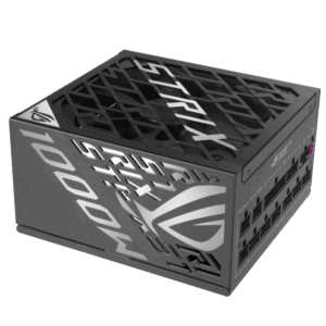 Asus ROG Strix 1000P Gaming Alimentatore Modulare per PC 1000W di Potenza PCle Gen 5.0 80 Plus Titanium Standard ATX 3.1 Ventola con Doppio Cuscinetto a Sfera Nero ROG-STRIX-1000P-GAMING