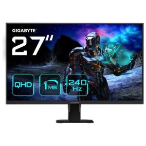 Gigabyte GS27Q X 27'' Monitor Gaming QHD - 2560 x 1440 240Hz 1ms 250 cd-m² FreeSync Premium Pro HDR Ready HDMI 2.0 Displayport 1.4