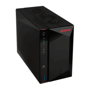 Asustor AS5402T NAS 2 baie Quad-Core 4GB RAM Nimbustor 2 Gen2 archiviazione di rete