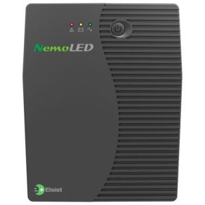 Elsist NemoLED 65 UPS Line Interactive 0,65kVA 2 Prese per PC Ufficio Casa Gruppo Continuita'
