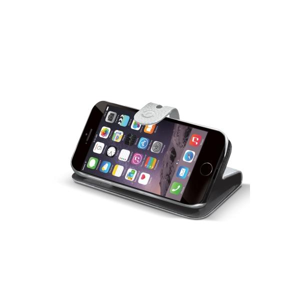 Celly Wh Pu Wallet Case For iPhone 6 Plus