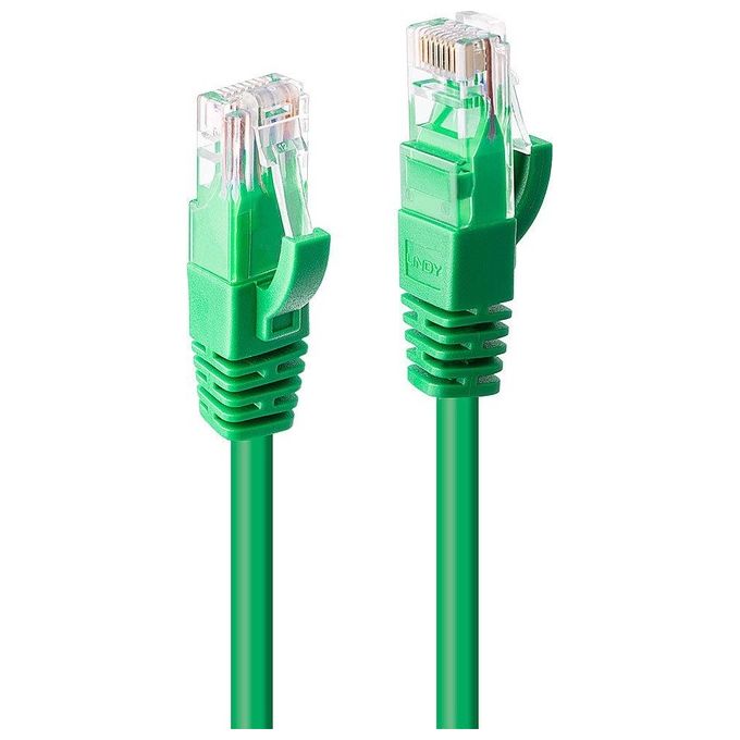 Lindy Cavo di Rete Cat.6 UTP Verde 2mt
