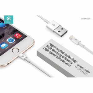 DEVIA CAVO SERIE SMART LIGHTNING APPLE LUNGHEZZA 2 METRI BIANCO