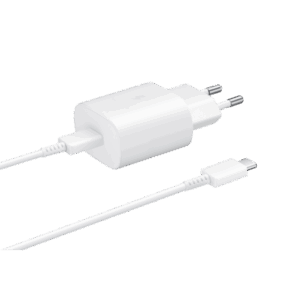 CARICABATTERIE SAMSUNG 25W WHITE TYPE-C TO TYPE-C EP-TA800XWEGWW