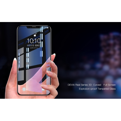 Devia Pellicola in vetro temperato Full screen per iPhone Xs Max